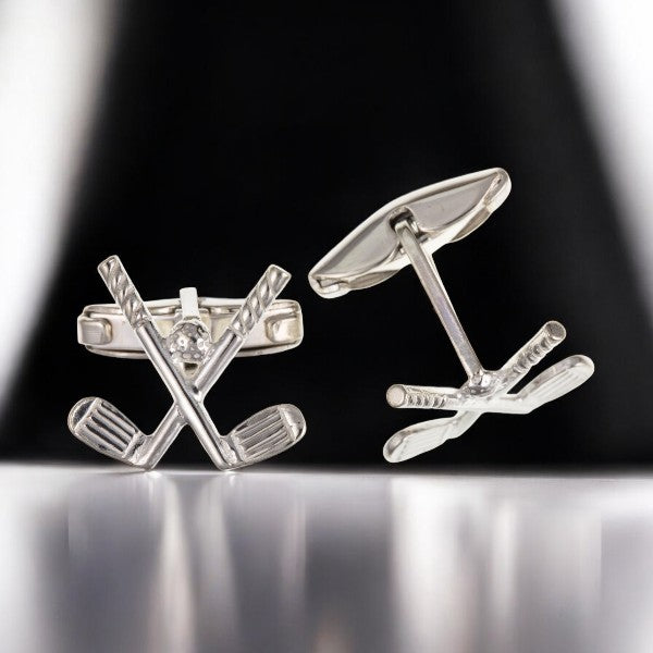 Sterling Silver Golf Cufflinks