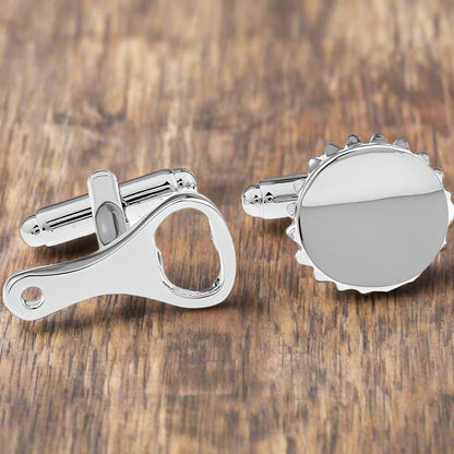 Bottle Opener and Top Cufflinks - The Great Gift Idea