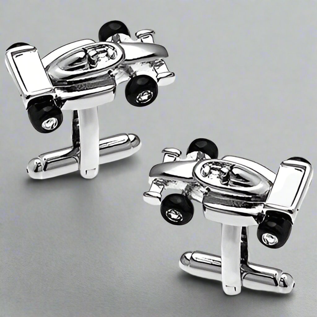 Formula One Racing Car Cufflinks - The Great Gift Idea