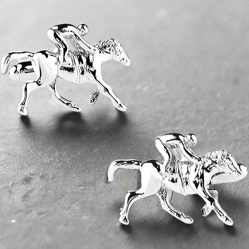 Horse Racing Cufflinks - The Great Gift Idea