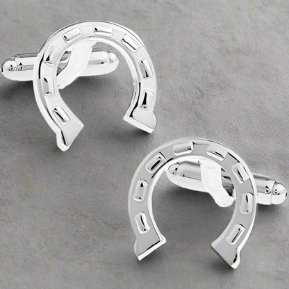 Horse shoe Cufflinks - The Great Gift Idea