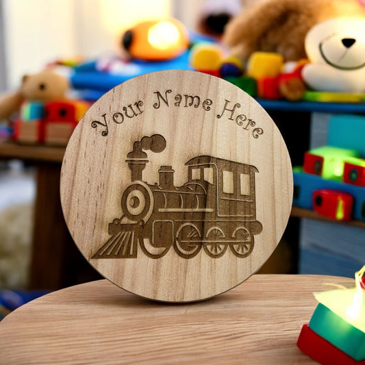 Personalised Train Coaster | The Great Gift Idea