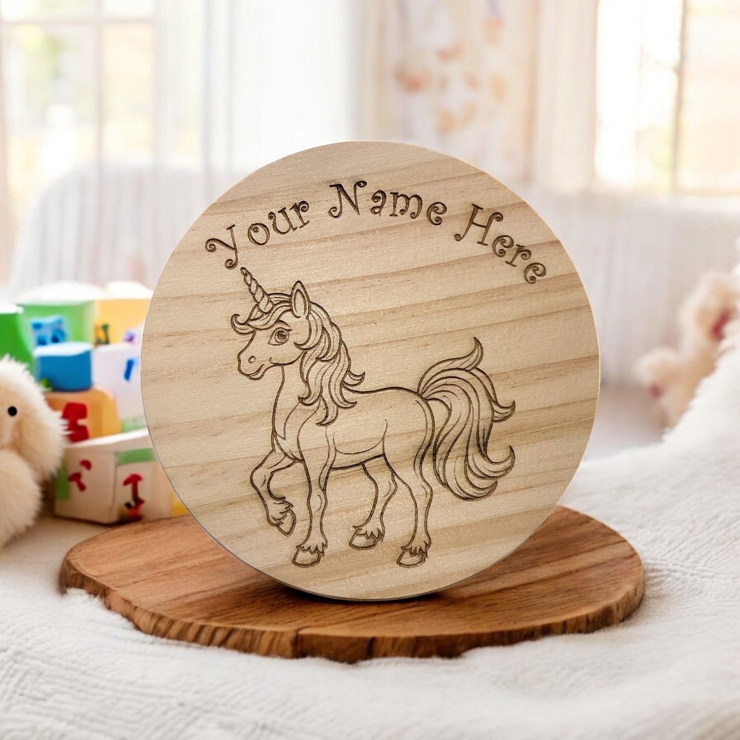 Personalised Unicorn Coaster | The Great Gift Idea