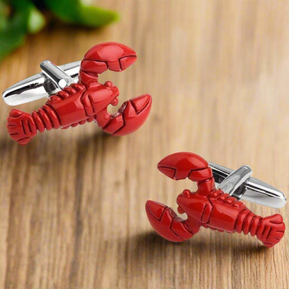 Red Lobster Cufflinks - The Great Gift Idea