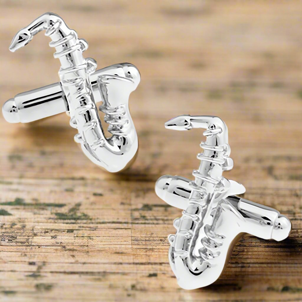 Saxophone Cufflinks - The Great Gift Idea