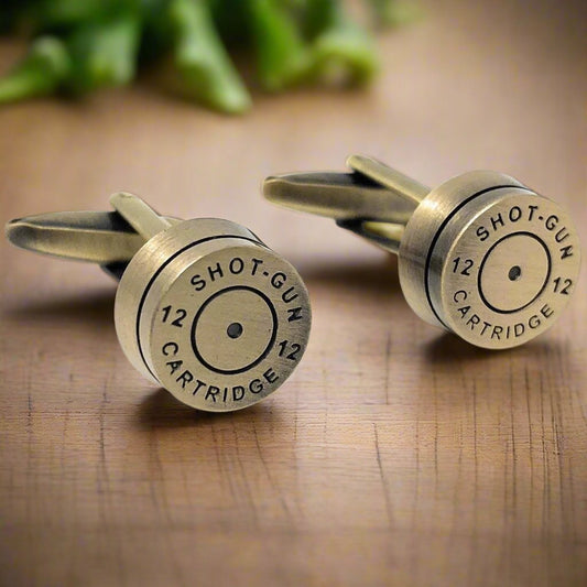 Shotgun Cartridge Cufflinks - The Great Gift Idea