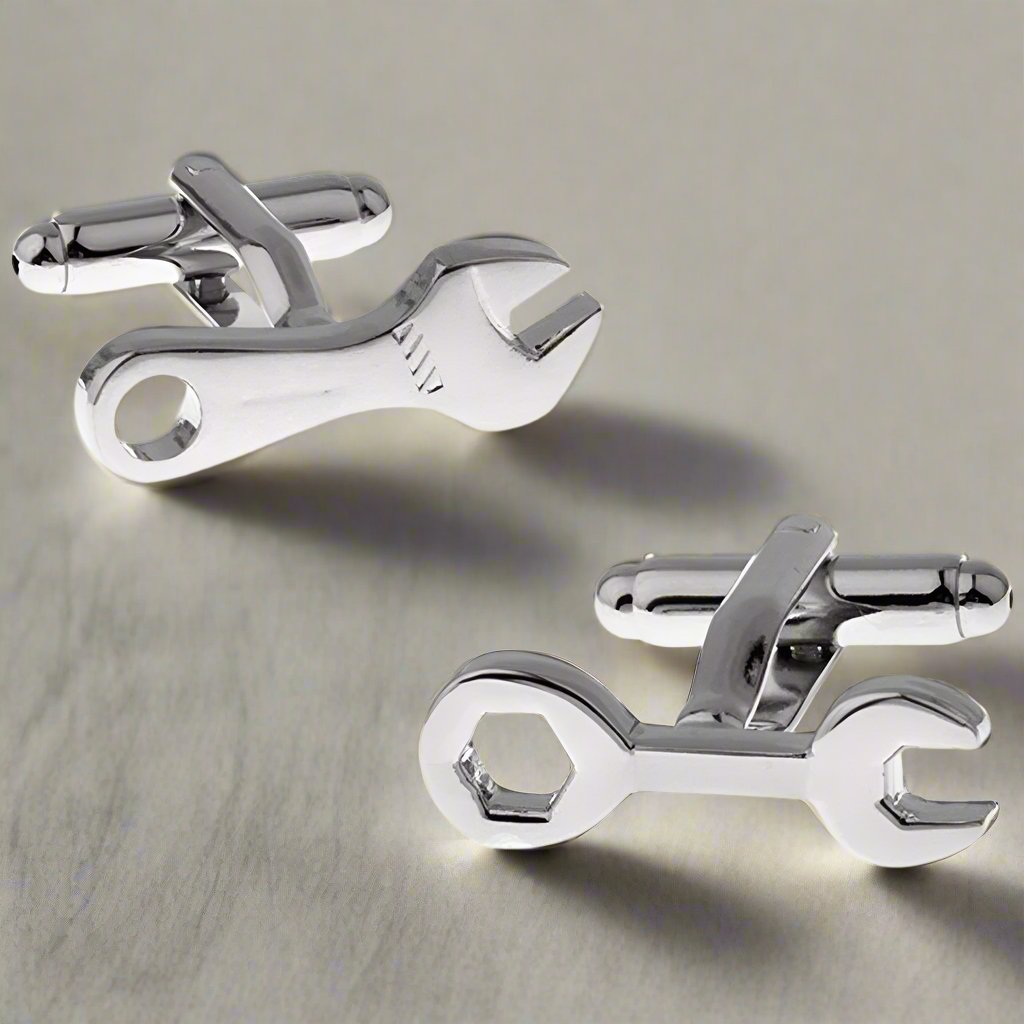 Spanner and Wrench Cufflinks - The Great Gift Idea