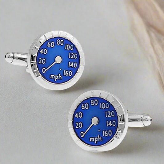 Speedometer Car Cufflinks - The Great Gift Idea