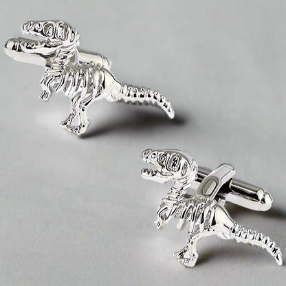 T-Rex Skeleton Dinosaur Cufflinks - The Great Gift Idea