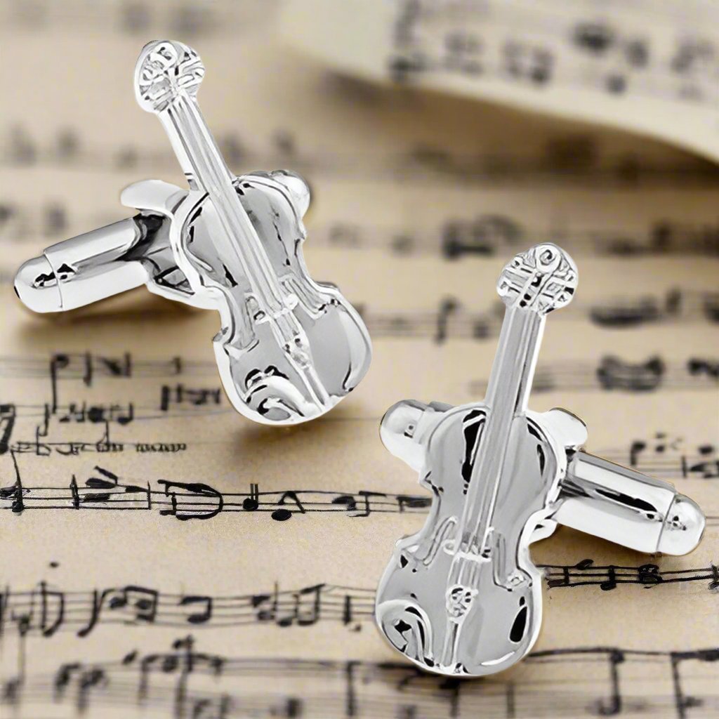 Violin Cufflinks - The Great Gift Idea